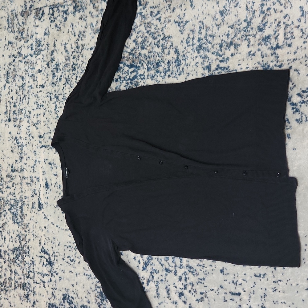 EUC Torrid Sz 1 Button Up Sweater